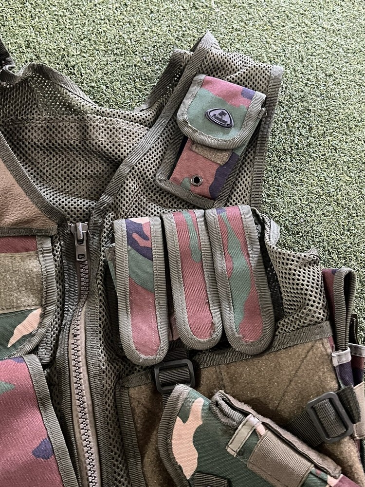 Fidragon Tactical Vest Camo Green