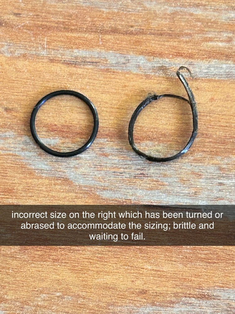 umarex NOTOS barrel o-rings