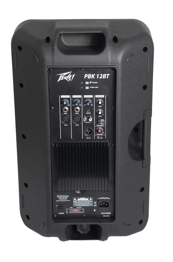 Peavey PBK 12BT Powered Speaker system (12” Speaker w/Bluetooth)