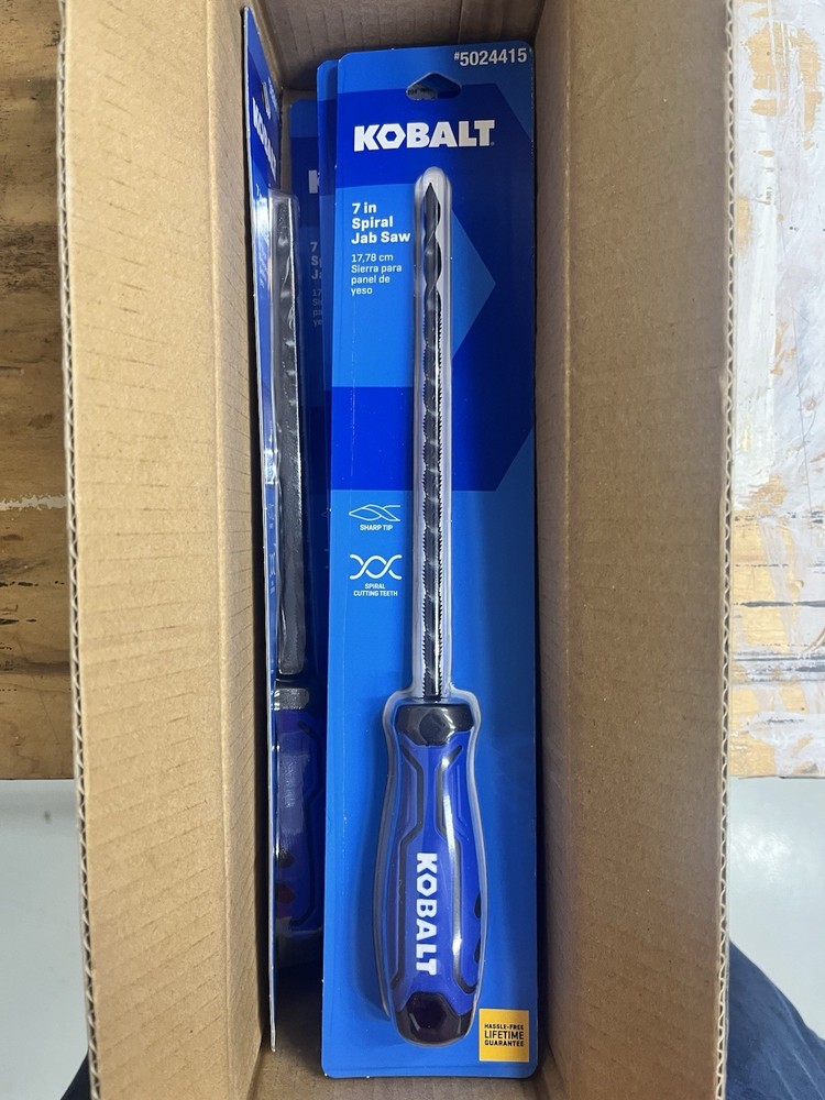 KOBALT 7” Spiral Jab Saws - 6 Pack