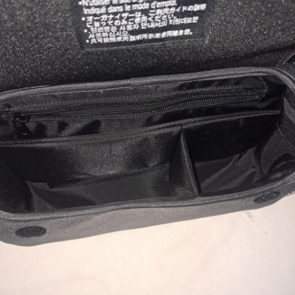EUC Bugaboo Organizer Stroller Storage Bag Black Gray