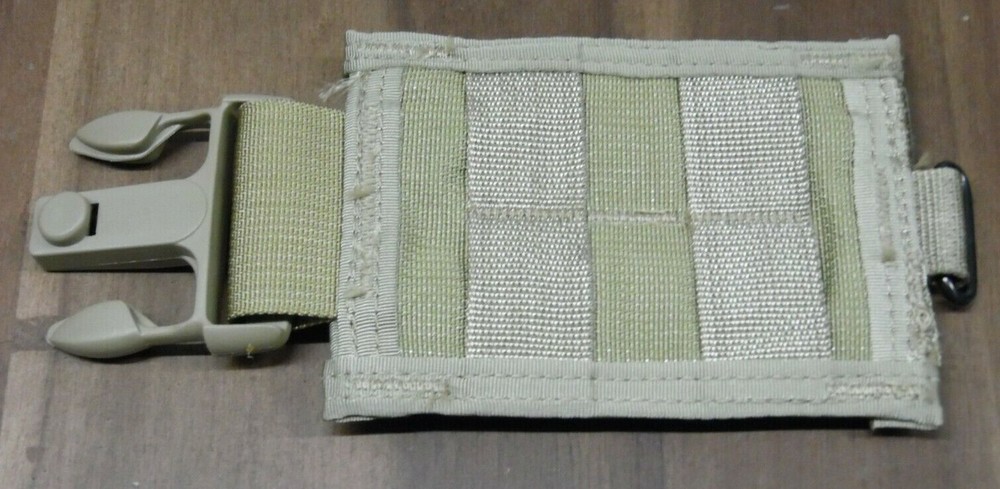 Sub Belt Holster Adapter USGI MOLLE Khaki Resource Center NOS