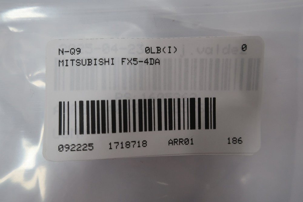 Mitsubishi FX5-8AD Programmable Cpu Plc Module