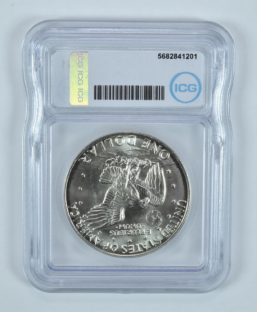 1973-S Eisenhower $1 Silver 40% MS68 ICG