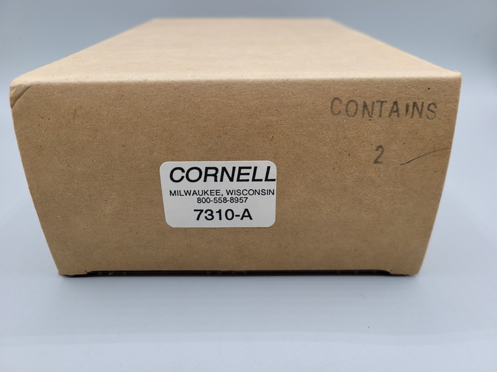 (2) Pack Cornell 7310-A Intercom Privacy Call In Station Wall Switch Stainless