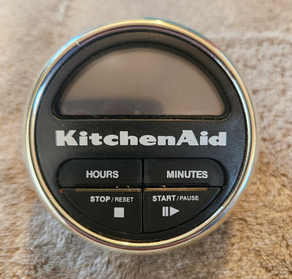 KitchenAid Digital Timer Black and Chrome TESTED