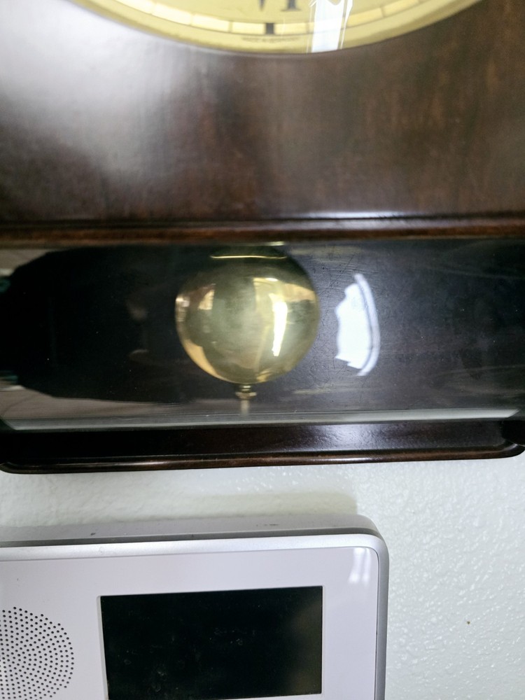 Antique Mauthe Wall Clock Runs And Stops