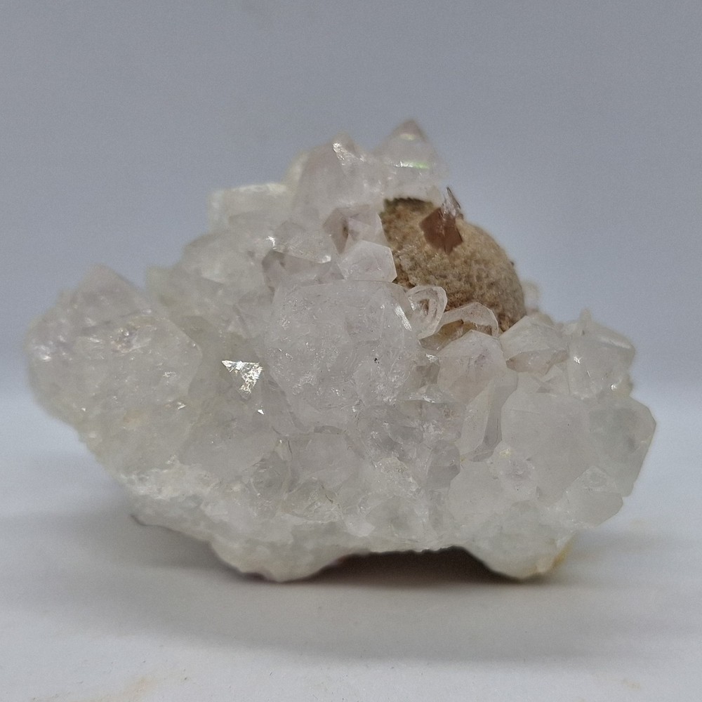 Fluorite with Quartz