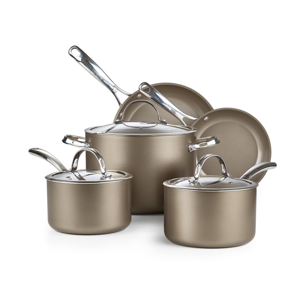 Cooks Standard 8-Piece Kitchen Cookware Set, Hard Anodized Ceramic ... Fast Ship