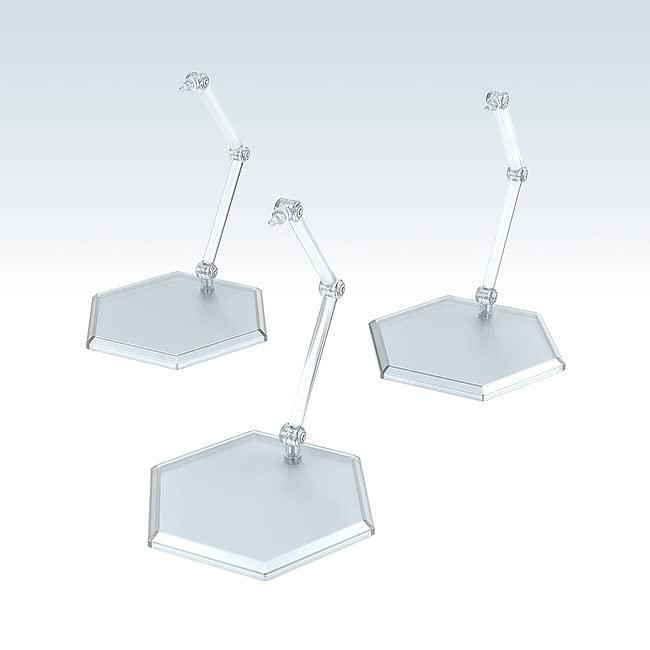 GSC THE Simple Stand x3 (for figures and models) Hexagonal type -