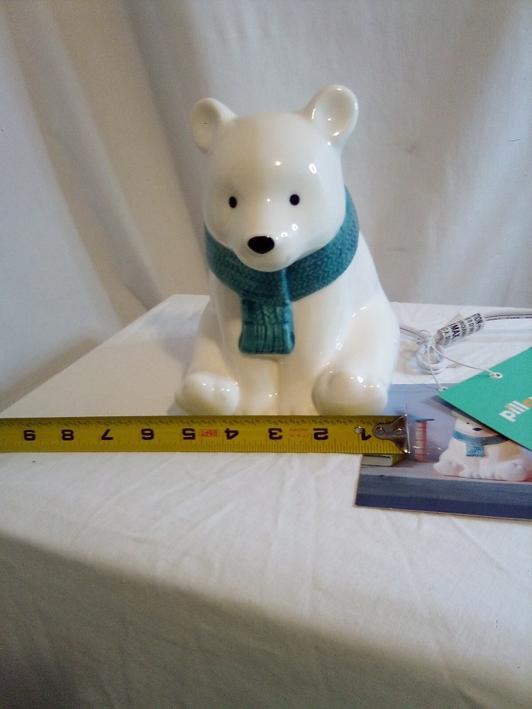 Pillowfort Nightlight Polar Bear White Target Ceramic Light