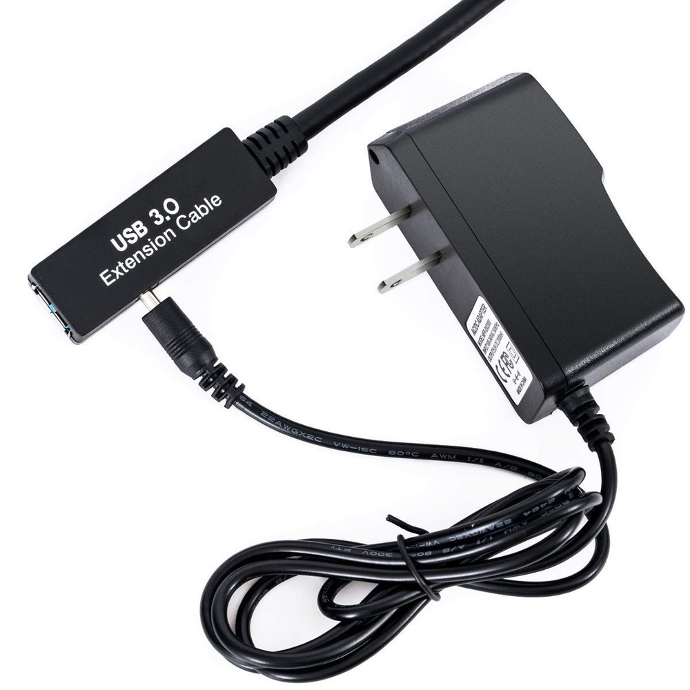 25Feet Active USB 3.0 extension cable,Long Extension 25FT Active, Black