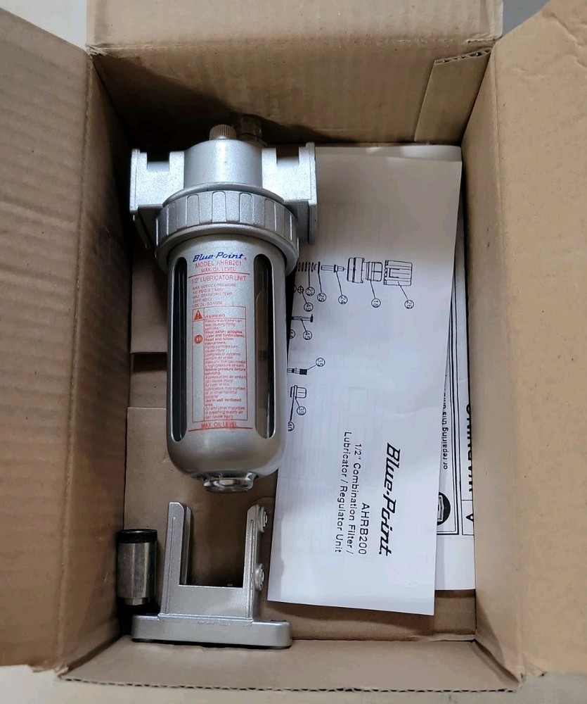 Blue-Point AHRB200 1/2" Combination Filter/Lubricator/Regulator Unit Incomplete
