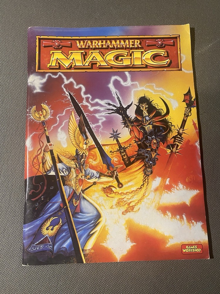 Vintage 1997 Warhammer Magic Supplement Rule Book Games Workshop Second Edition