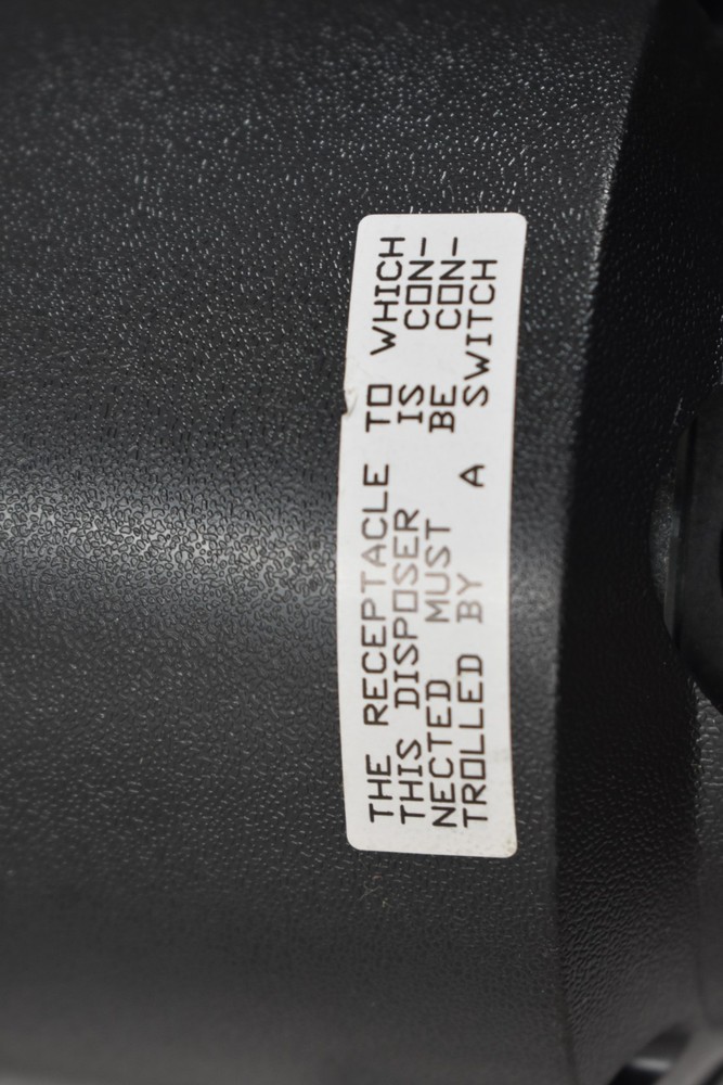 Moen Lite Series Pro 1/3 HP Compact Continuous Feed Garbage Disposal GXP33C READ