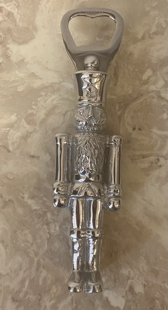 Mariposa Nutcracker Bottle Opener Hand Made Silver Tone