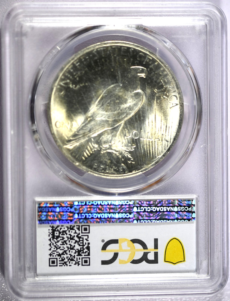 1923 PCGS MS64+ Peace Silver Dollar
