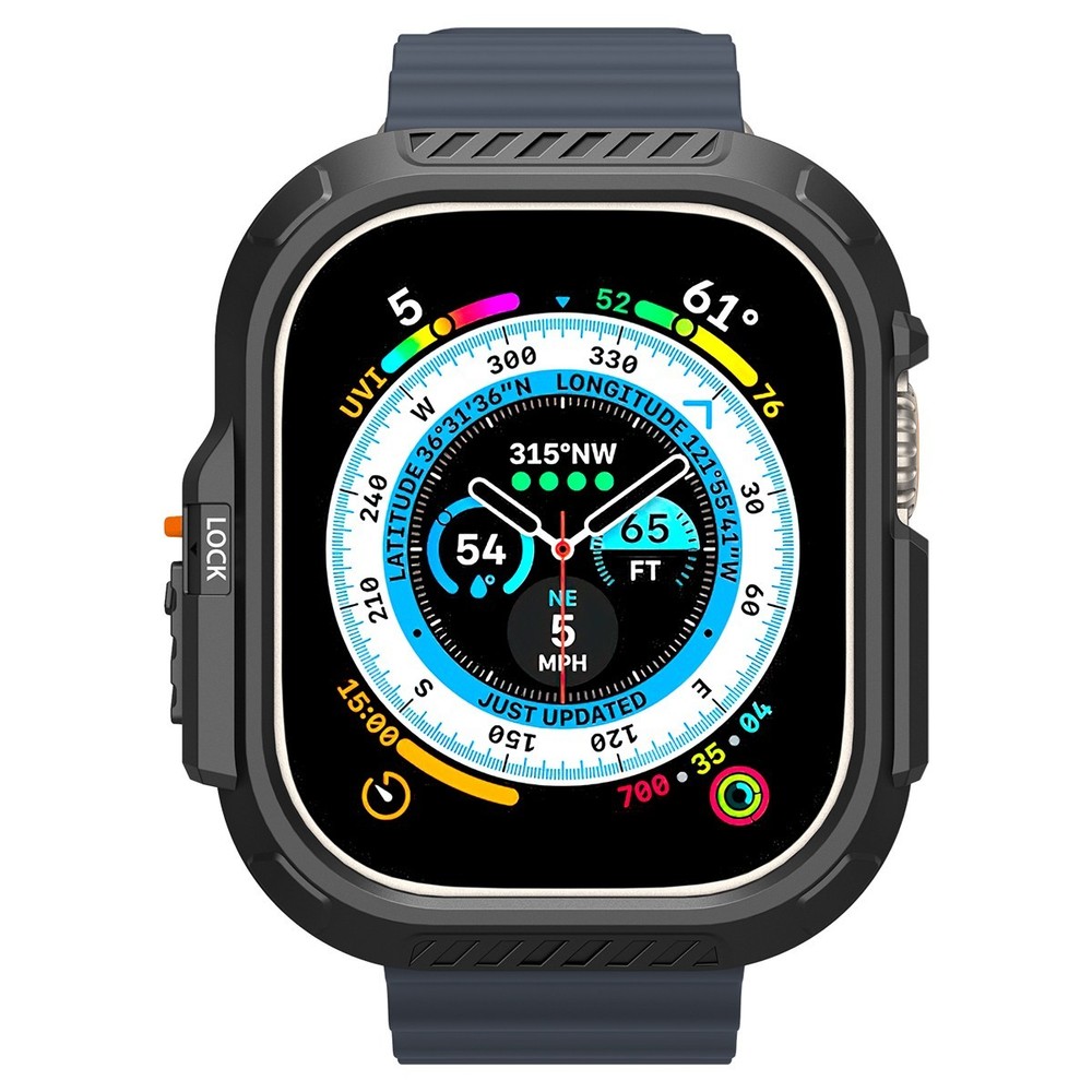 For Apple Watch Ultra 3 / 2 | Spigen Lock Fit Case Secure Locking System Cover