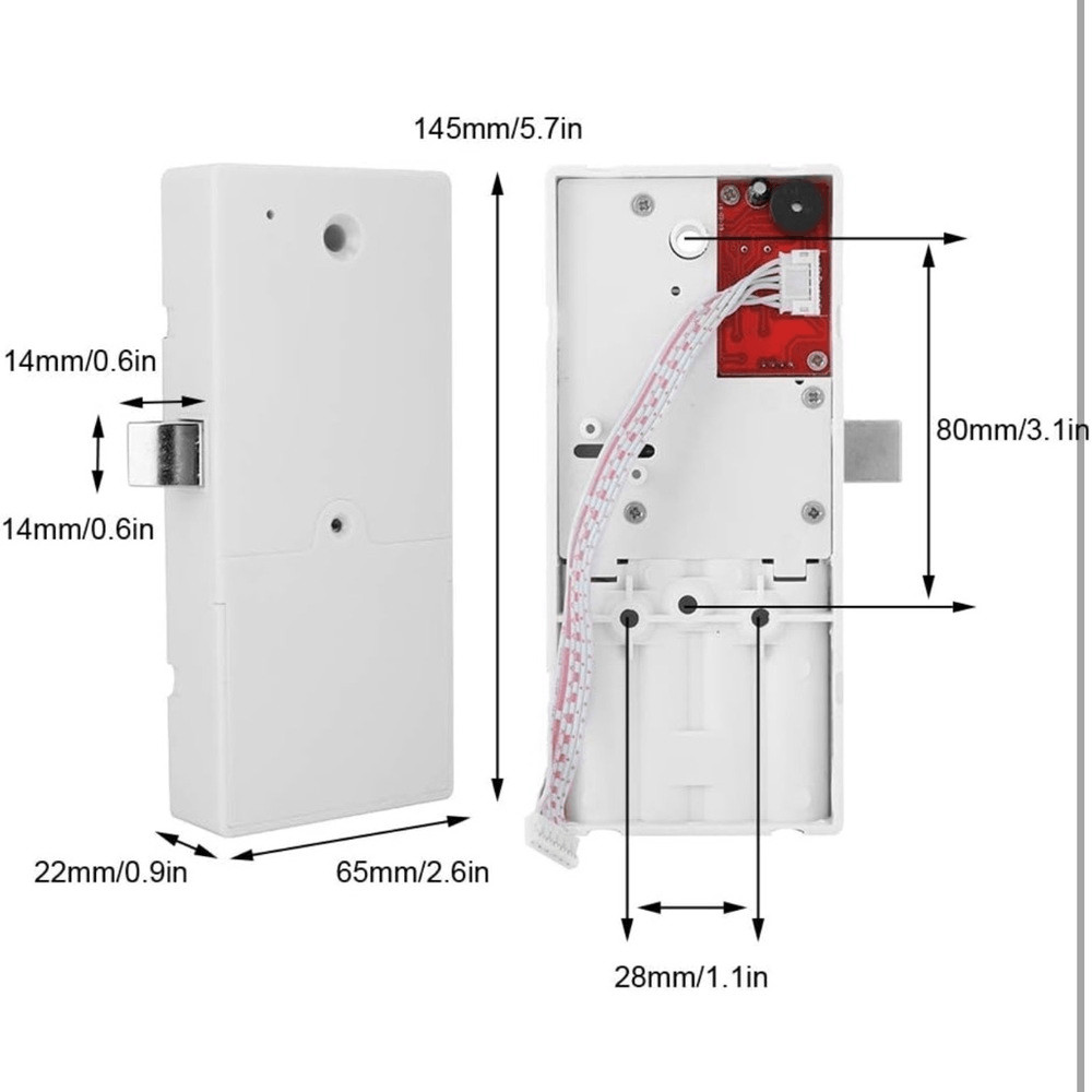 Electronic Cabinet Lock Smart Electronic Induction Sensor Alarm