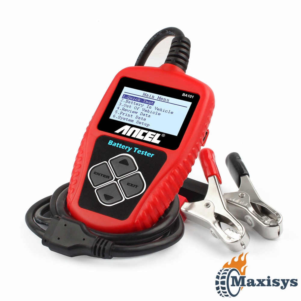 Ancel BA101 Battery Tester Automotive Load Digital Analyzer Bad Cell Test Tools