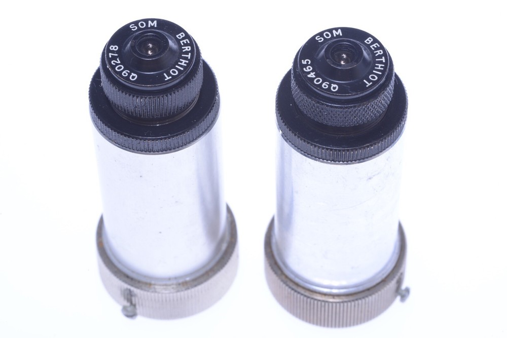 ✅ SOM BERTHIOT STEREO MICROSCOPE LENSES PROJECTION? COMES A SLIT LIGHT THROUGH