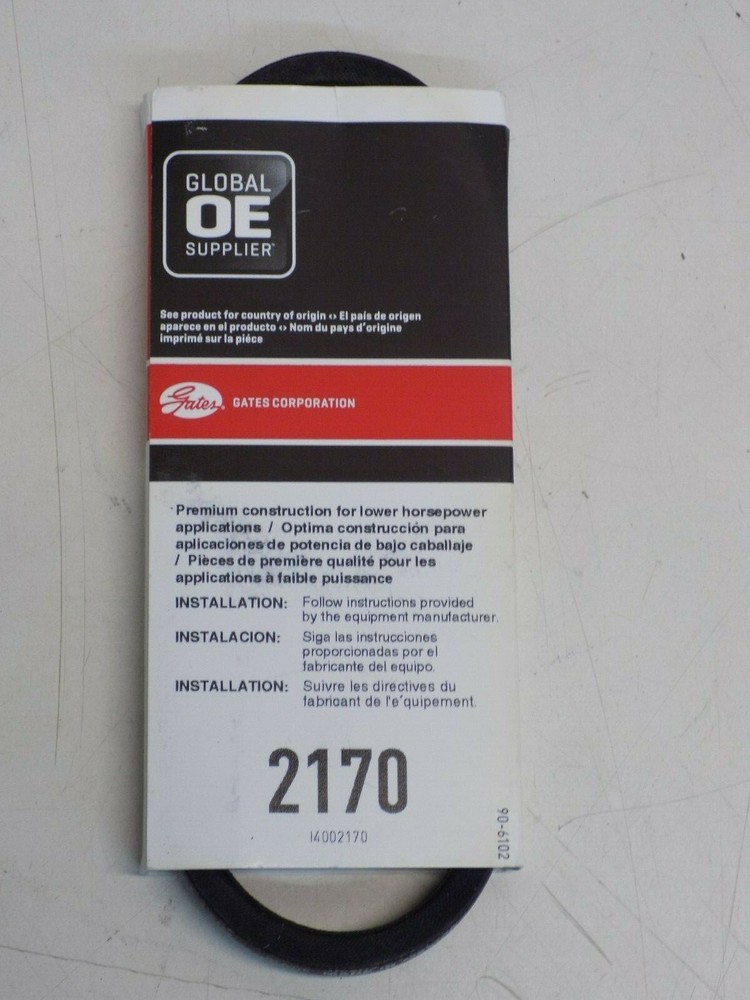 Truflex 2170 V-belt from Gates 1/2" x 17"