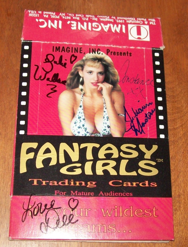 Fantasy Empty Wax Box 4 Autographs