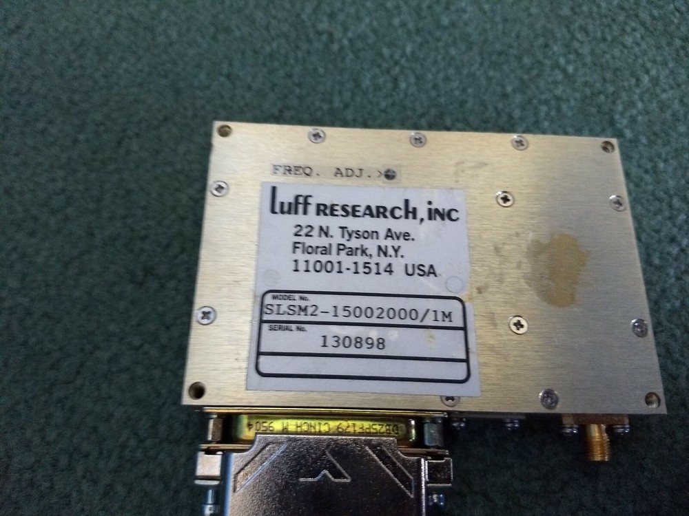 Luff Research SLSM2-15002000/1M Frequency Synthesizer