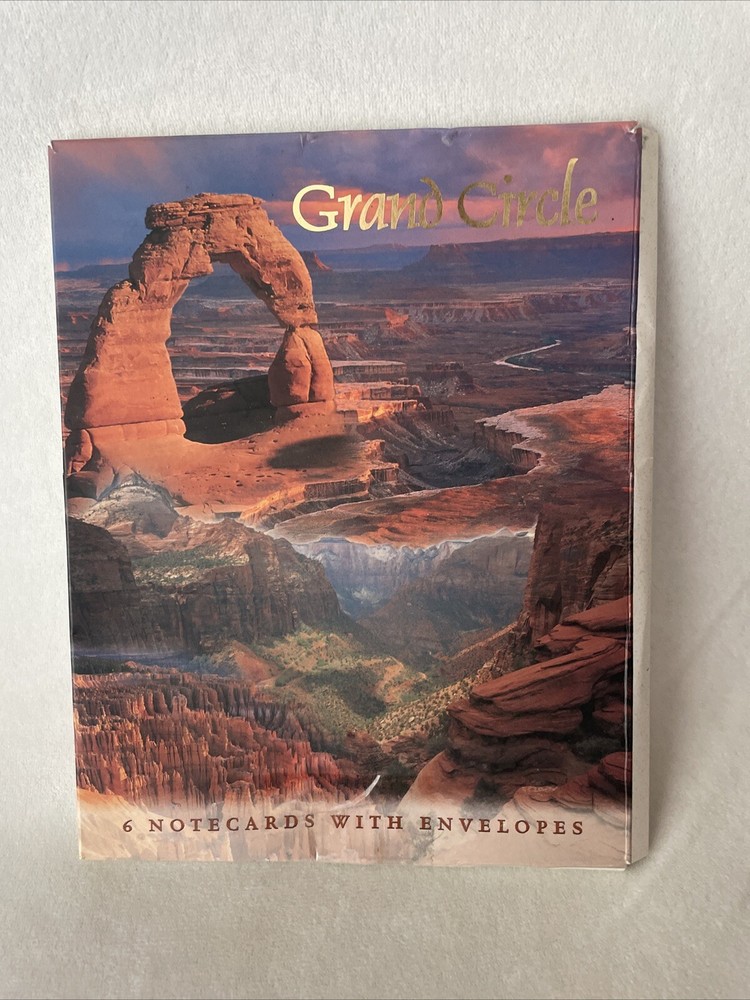 Grand Circle 6 Notescards with Envelopes
