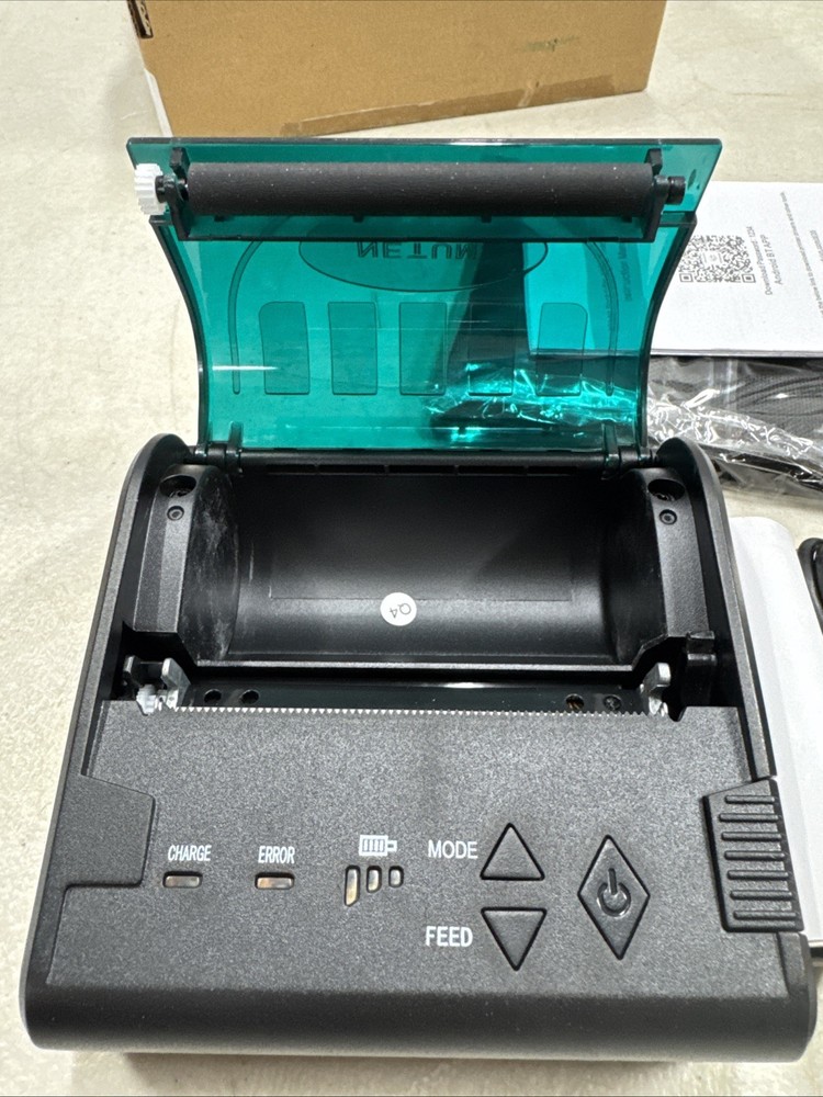 NETUM 80mm Bluetooth Thermal Receipt Printer Wireless POS Android iOS USB Mini