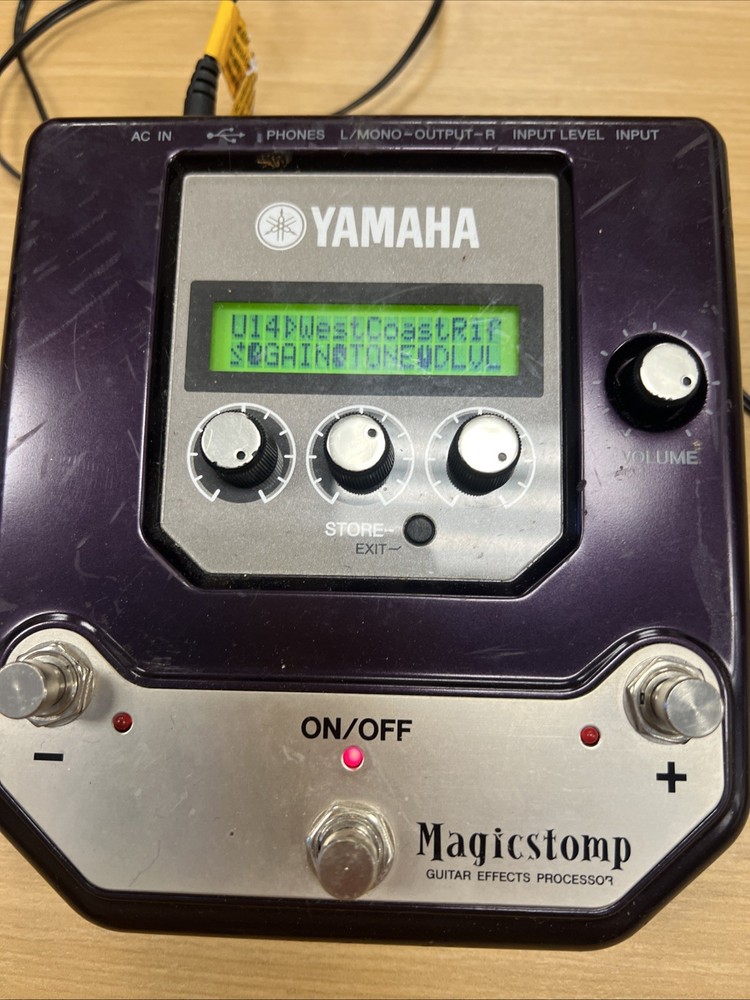 YAMAHA Magicstomp [ACOUSTIC] Patch Rewrite