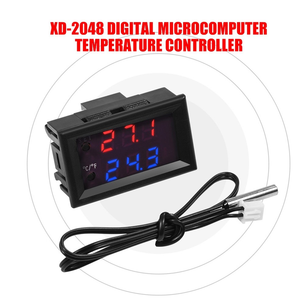 XD-2048 Digital LED Microcomputer Thermostat Switch Temperature Controller WT