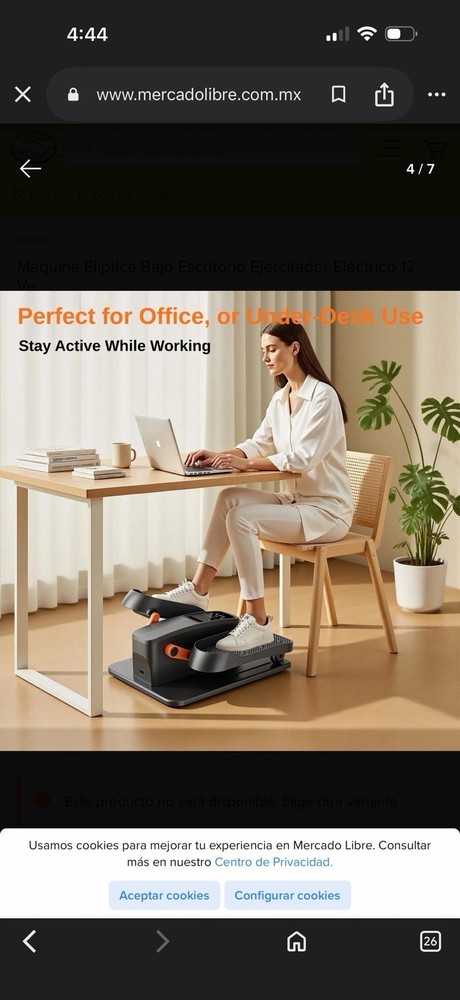 CITXMOTI Mini Stepper Black Remote Control Whisper-Quiet Motor Workout Tracking