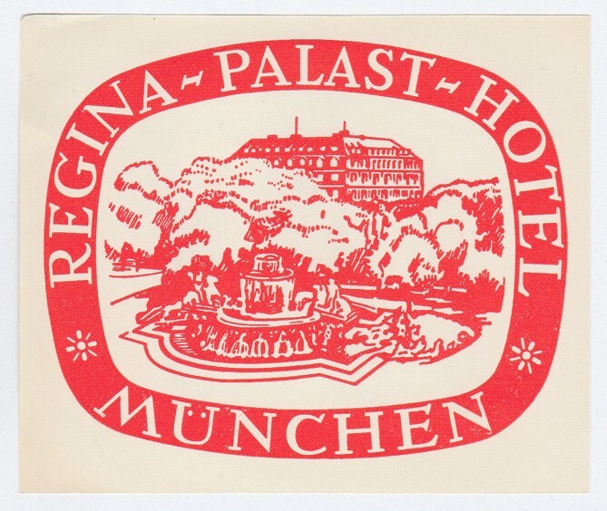 GERMANY GERMANY GERMANY GERMANY MUNICH MUNICH REGINA PALACE HOTEL
