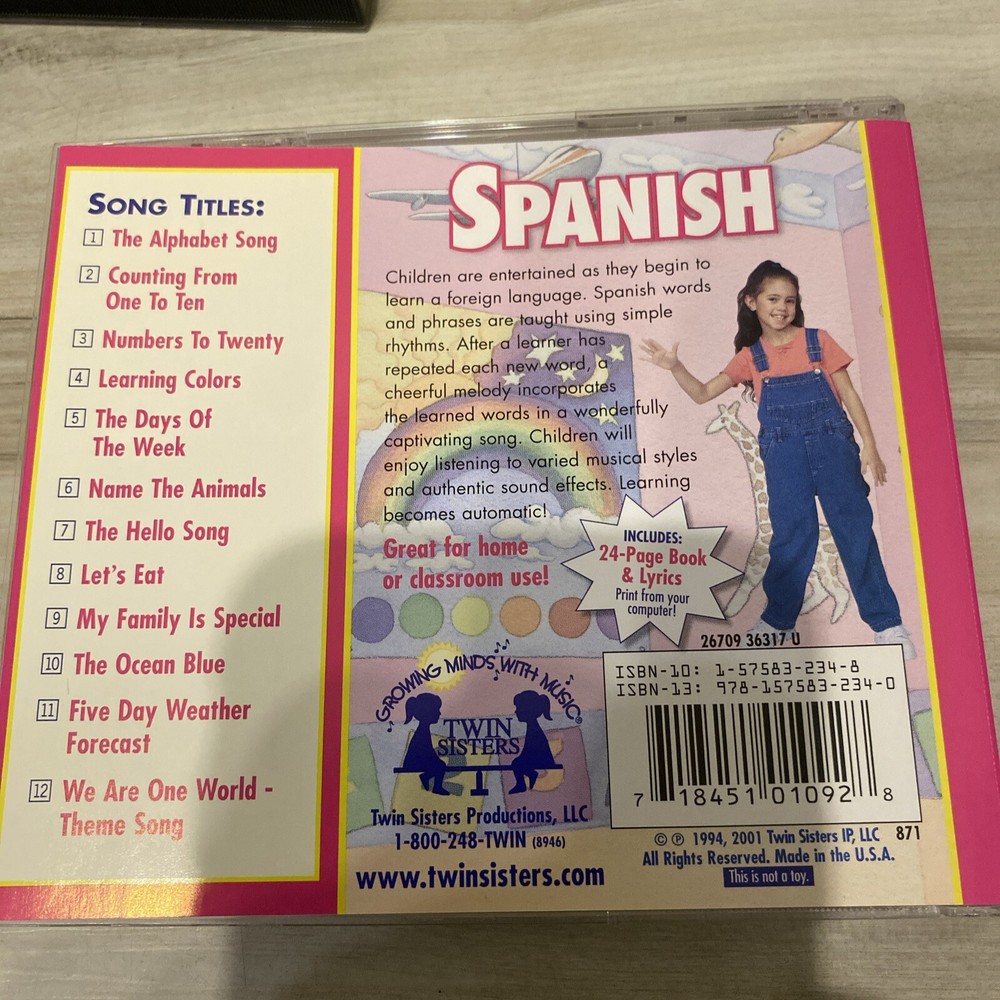 Transparent Language KidSpeak 10 in 1 Language Learning for PC + Spanish CD ROM
