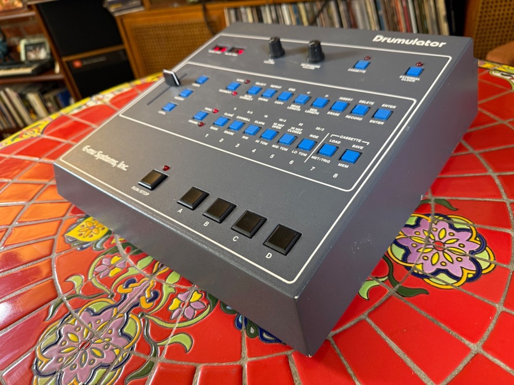 E-MU Systems Drumulator 8-Voice Drum Sampler 1983