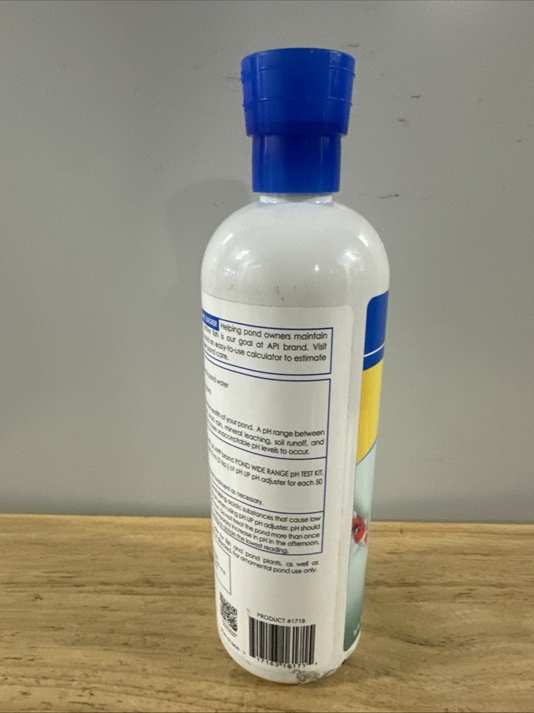 API Pond pH UP Pond Water pH Raising Solution 16 oz. Bottle