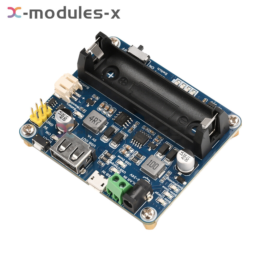 Power Manager Module for 6V~24V Solar Panel Support MPPT USB Battery Charging