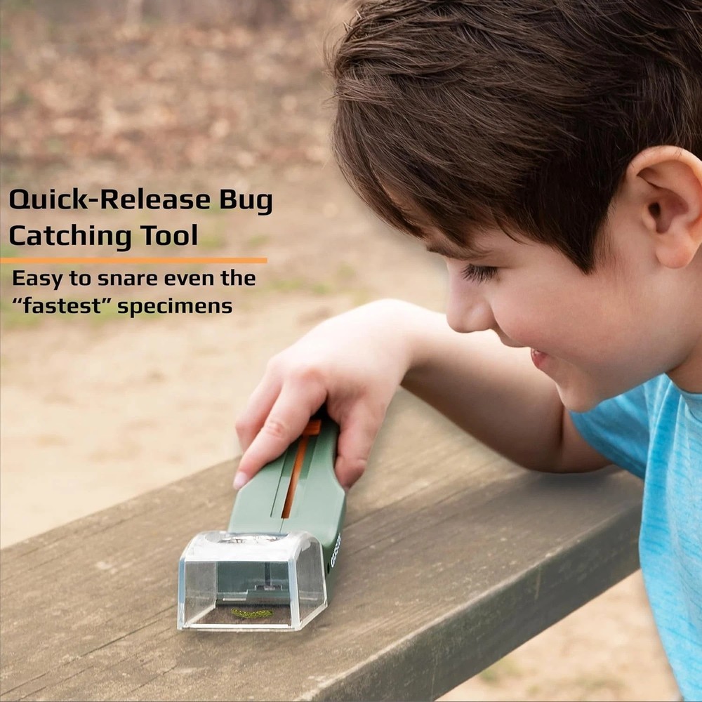 Bugview 5X Magnifier Quick-Release Bug Catching Tool Stem Educational Tool