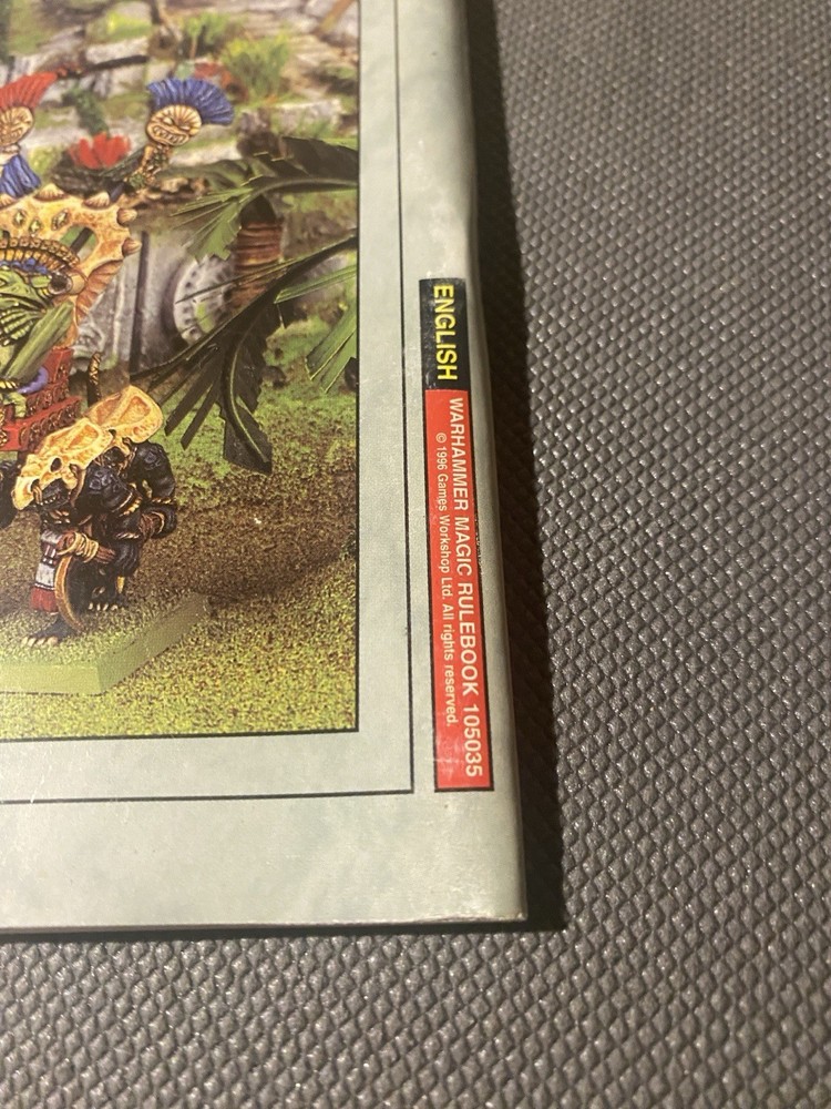 Vintage 1997 Warhammer Magic Supplement Rule Book Games Workshop Second Edition