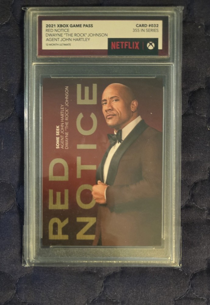 Xbox Game Pass Red Notice Card #032