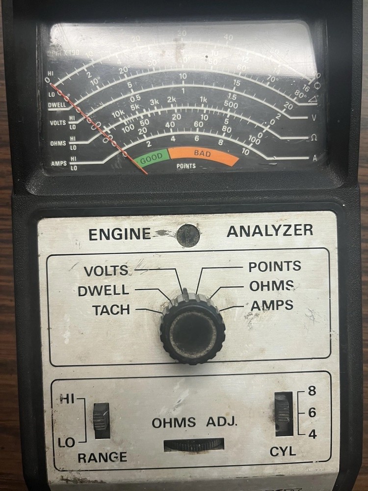 DXII Vintage Engine Analyzer