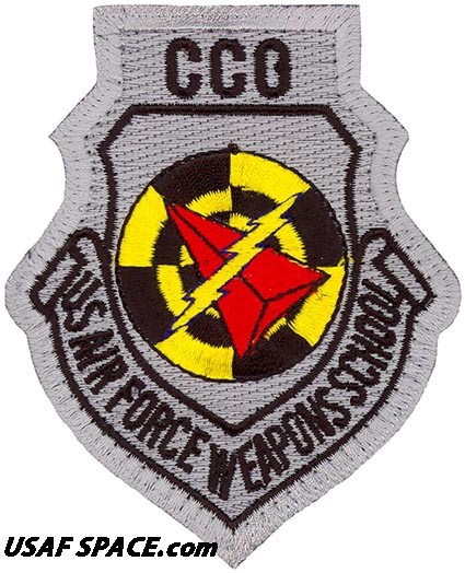 USAF WEAPONS SCHOOL -COMMAND & CONTROL OPERATIONS DIVISION- ORIGINAL 3.5" PATCH