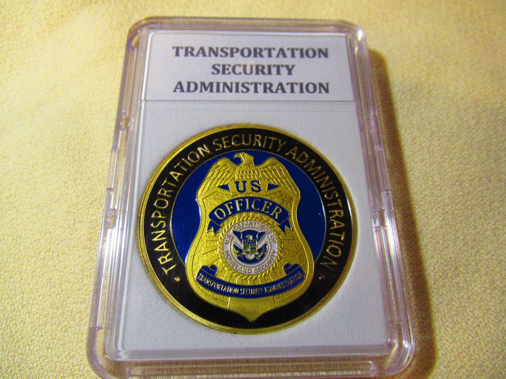 TRANSPORTATION SECURITY ADMINISTRATION (TSA) Challenge Coin