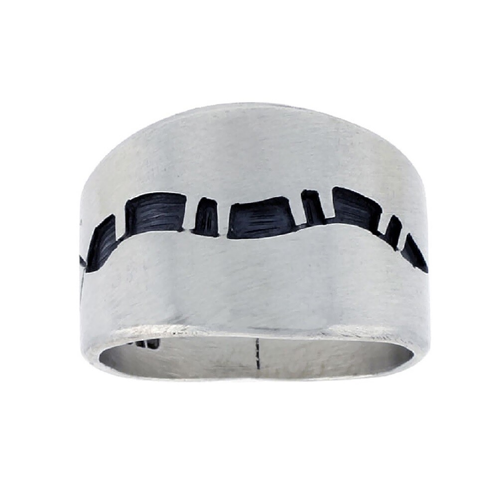 Handmade Sterling Silver Native American Design SNAKE Ring
