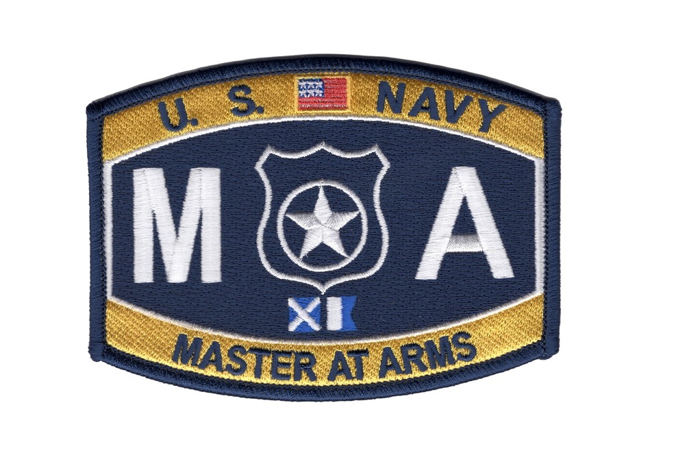 MA Deck Rating Master At Arms Patch