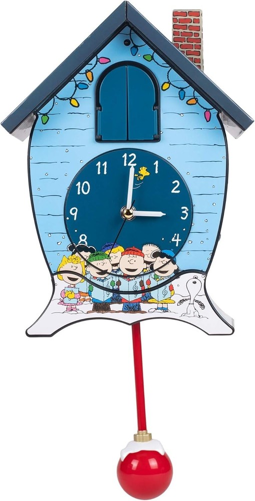 Mark Feldstein Snoopy Cuckoo Clock - Officially Licensed