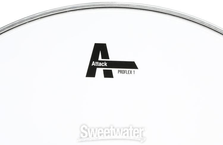 Attack Proflex 1 Clear 4-piece Drumhead Pack