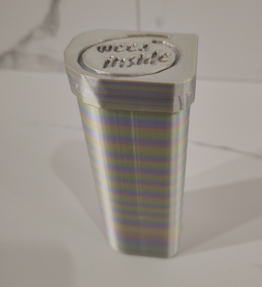 Holographic Novelty Lighter Case Stash Jar