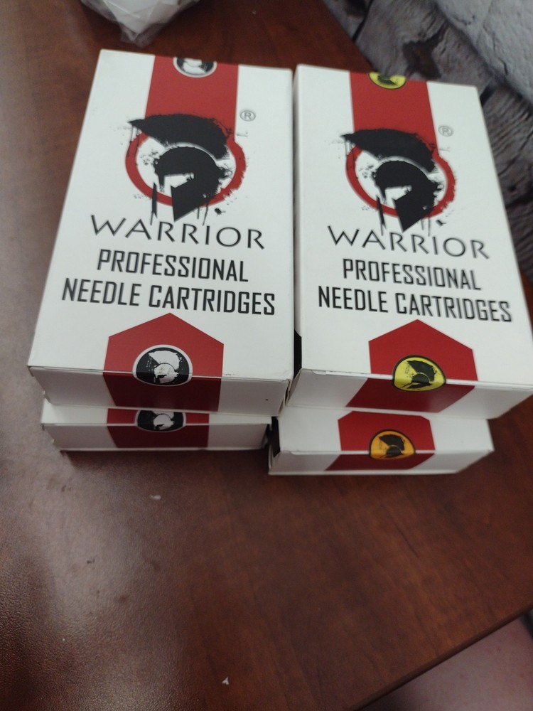 Warrior Professional Needle Cartridges 20pcs, Bundle (4 Packs)